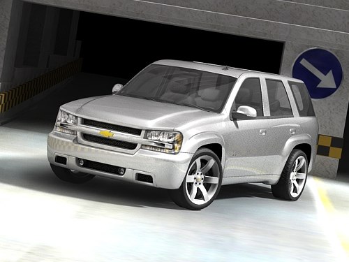 chevrolet trailblazer suv ss 3d model chevrolet trailblazer suv ss 3d model